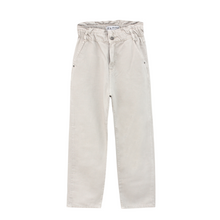 Light Grey Double Flutter Waist Jeans