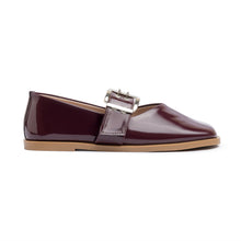 Buckle Strap Mary Jane Flats Vernis