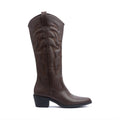 Brown Tall Cowboy Boot