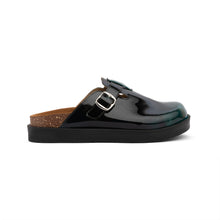 Blue Duo Tone Vernis Clogs