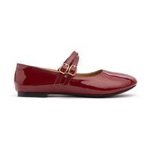 Duo Mary Jane Ballerina Vernis Flats