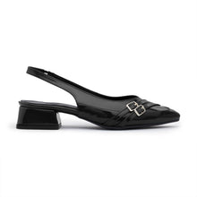 Double Strap Low Slingback