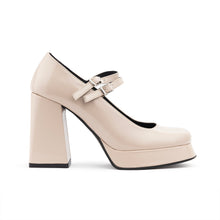 Platform High Heel Mary Janes