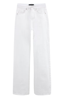 White Wide Leg Jeans