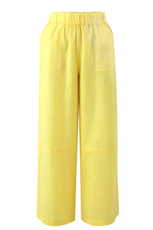 Yellow Linen Pants