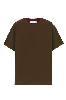 Brown Boxy Oversized T-Shirt