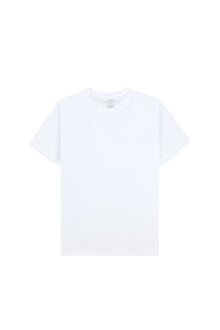 White Basic Oversized Kids T-Shirt
