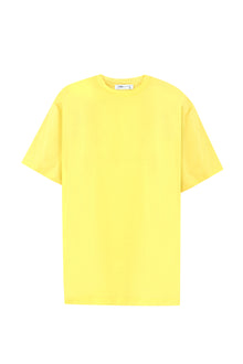 Yellow Basic Oversized T-Shirt