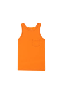 Sun Orange Kids Tank Top