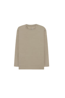 Olive Long Sleeve Oversized Kids Top