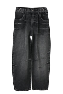 Grey Adjustable Waistband Balloon