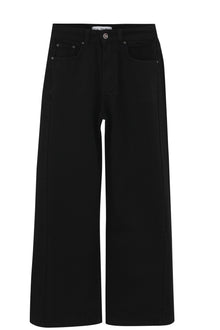 Black Flared Leg Jeans