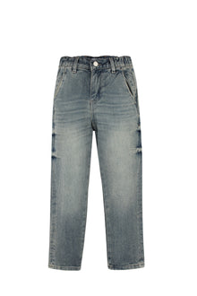 Light Blue Wash Slouchy Fit Jeans