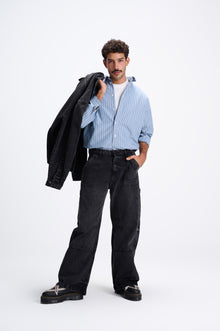 REDU Baggy Carpenter Jeans Dark Grey