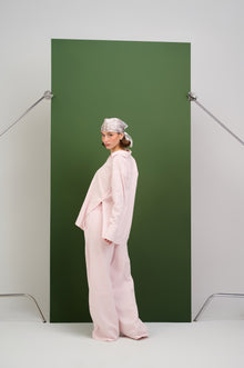 Pink Linen Pants