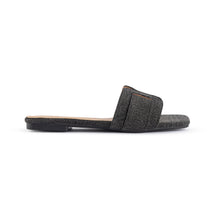 Strap Loop Slipper Denim