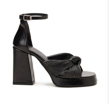 Knotted Platform Heels
