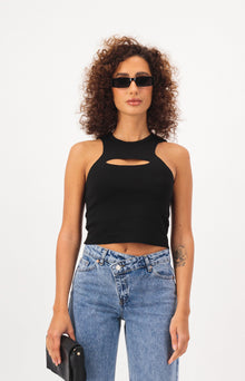 Cutout Tank Top