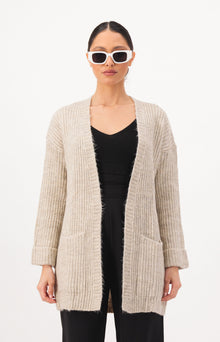 Oversize Basic Cardigan