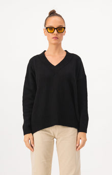 V-Neck Basic Sweater
