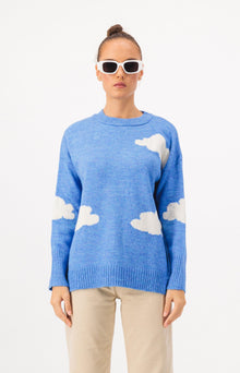 Cloud Pattern Sweater