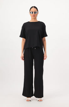 Tee And Flared Pant Set
