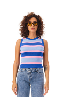 Striped Multicolor Tank Top