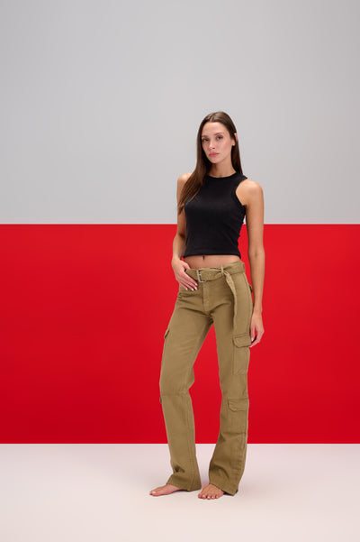 Khaki Cargo Pants