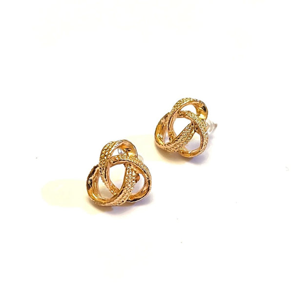 Gold Link Earrings