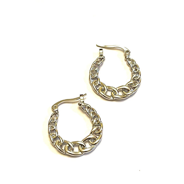 Silver Chain Earrings