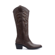 Brown Tall Cowboy Boot
