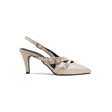 Triple Strap Slingbacks Vernis