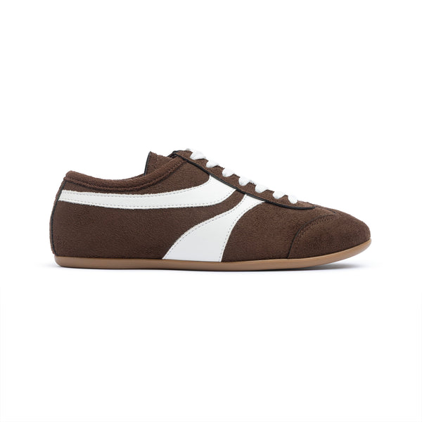 Brown Racing Sneaker