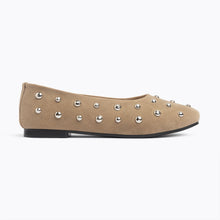 Studded Round Ballerina