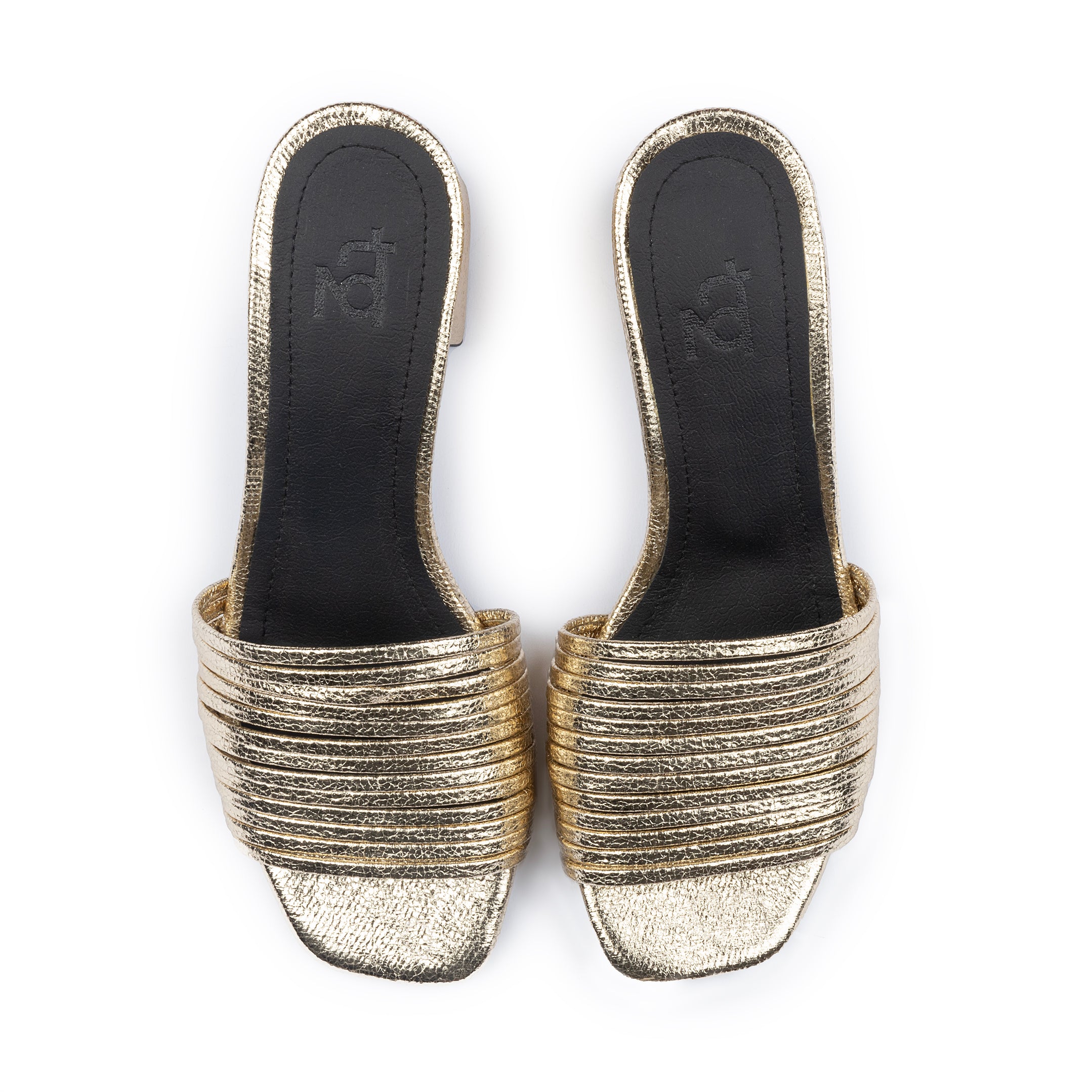 Micro Straps Mule Metallic – TGS Worldwide