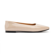 Pointy Ballerina Glazed Leather