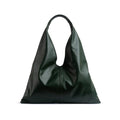 Elyana Green Nappa Tote Bag