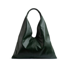 Elyana Green Nappa Tote Bag