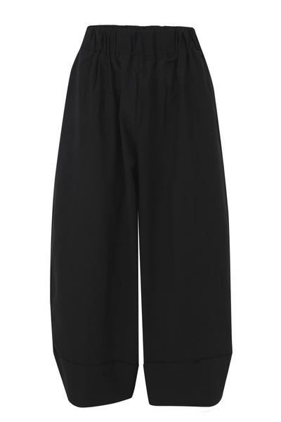 Black Balloon Linen Pants