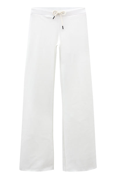 White Straight Sweatpants