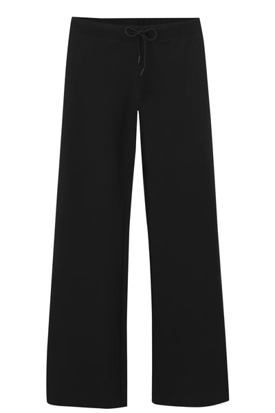 Black Straight Sweatpants