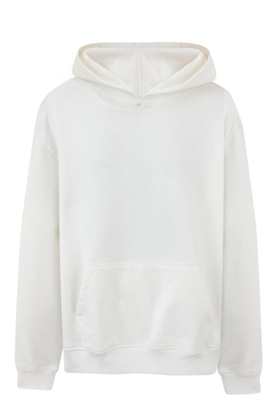 White Basic Hoodie