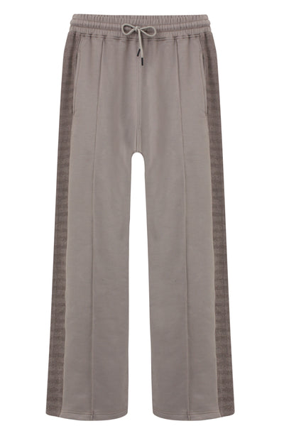 Khaki Double Zigzag Sweatpants