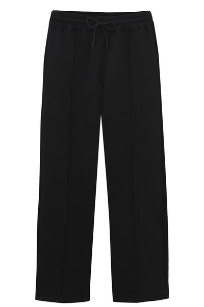 Black Zigzag Sweatpants