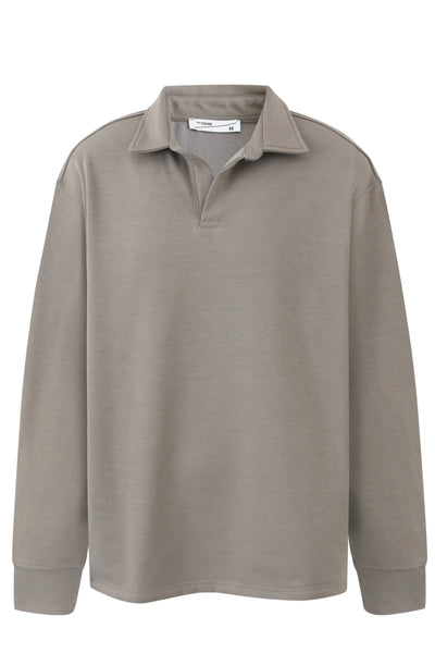 Khaki Polo Sweater