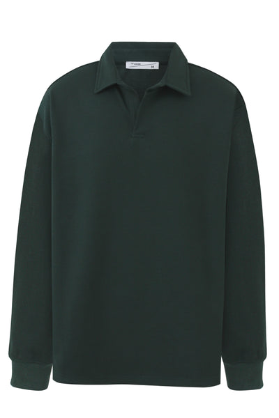 Green Polo Sweater