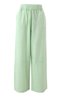 Light Green Linen Pants