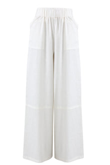 White Linen Pants