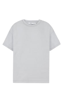 Silver Boxy Oversized T-Shirt