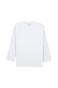 White Long Sleeve Oversized Kids Top